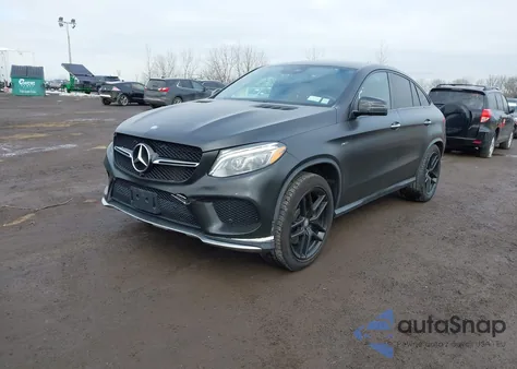 2016 Mercedes-Benz Gle 450 Amg Coupe 4Matic z USA, uszkodzony, nr VIN 4JGED6EB8GA026143